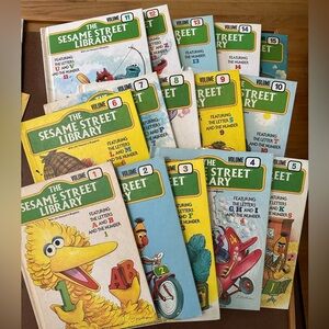 Sesame Street Library Books 1-15